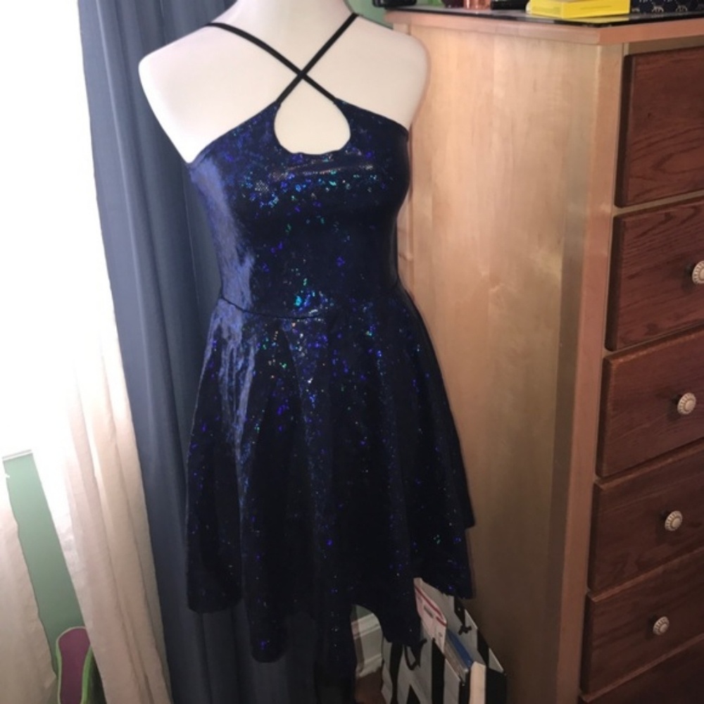 Black Milk Reversible Sapphire Dress